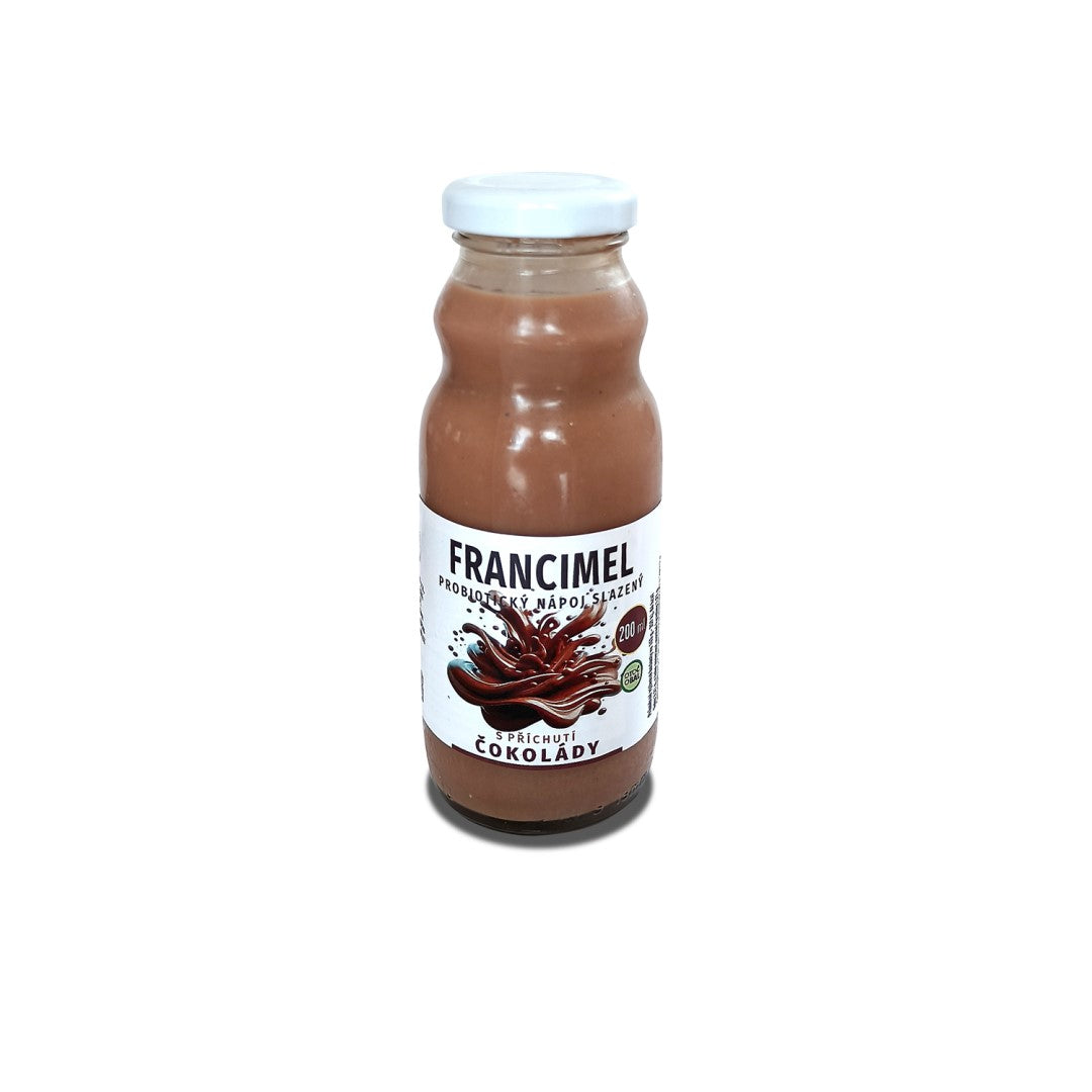 Probiotický jogurtový nápoj Francimel čokoláda - 200 ml