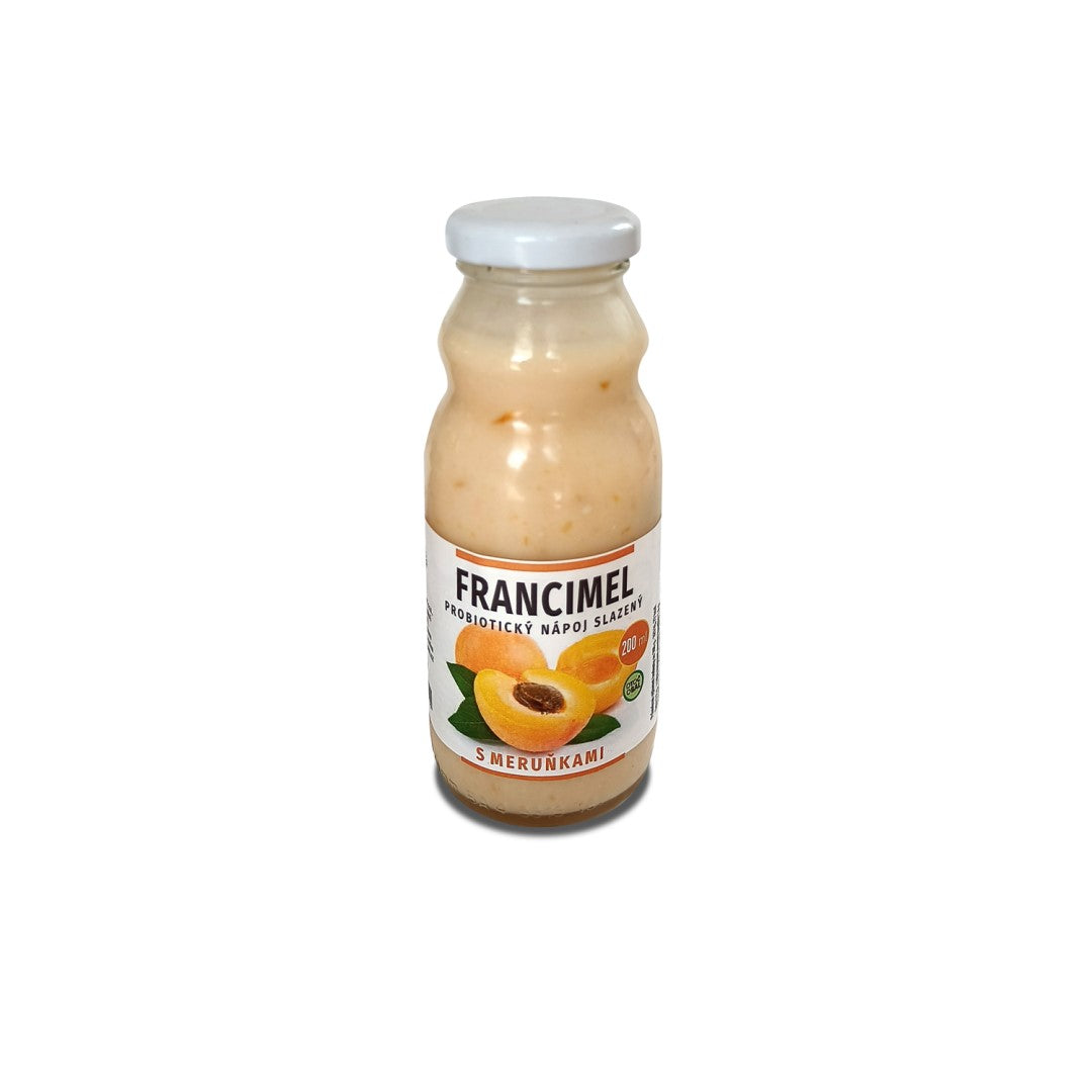 Probiotický jogurtový nápoj Francimel meruňka - 200 ml