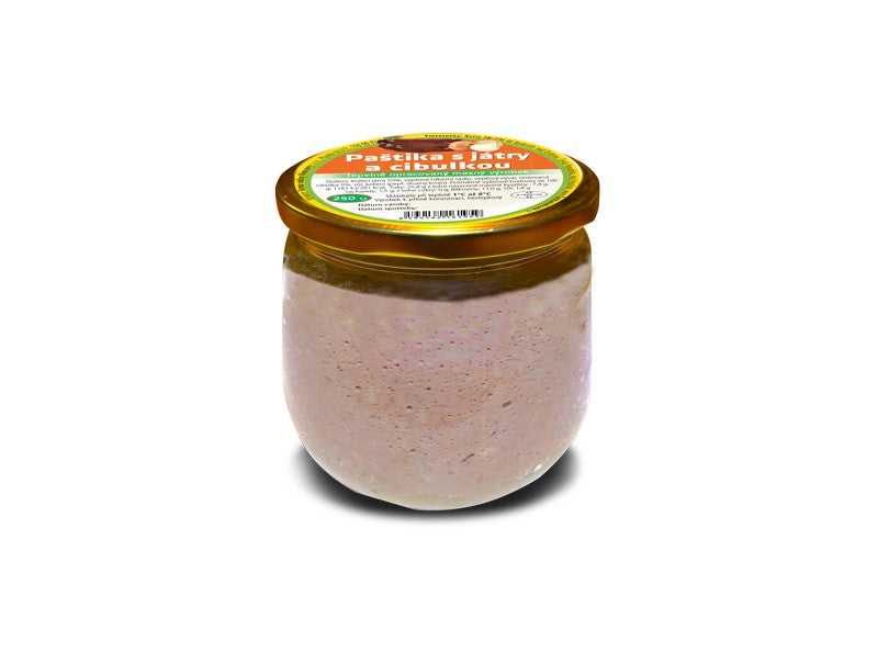 Paštika s játry a cibulkou - 250g
