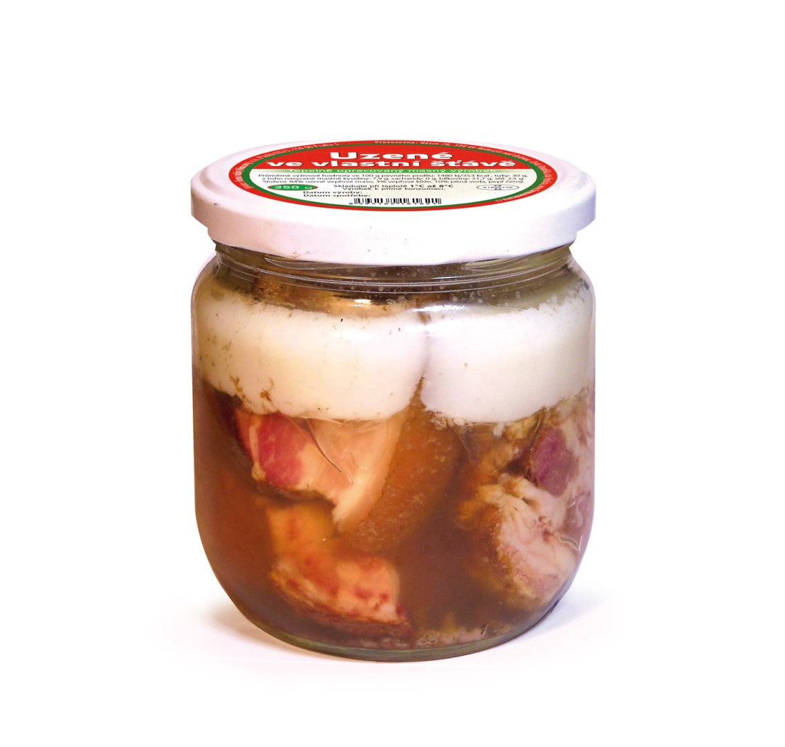 Uzené maso ve vlastní šťávě 250g