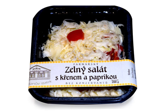 Zelný salát s křenem a paprikou 200g